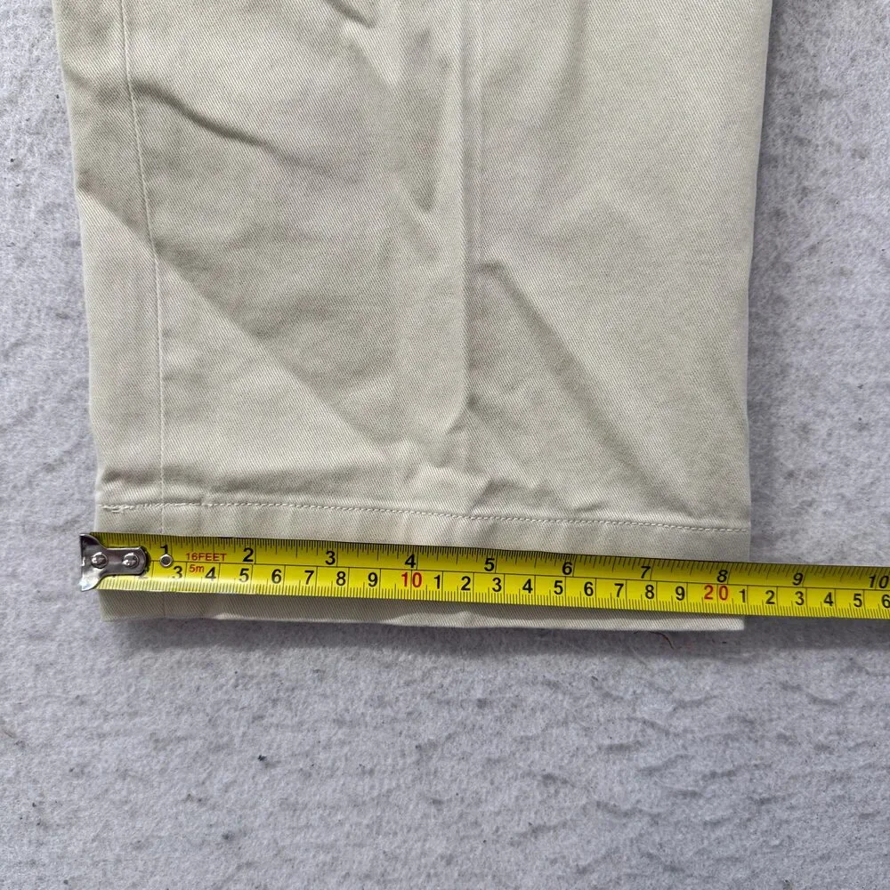 Polo Ralph Lauren Men's Khaki Chino Pants Straight Leg Pockets Classic Size W32
